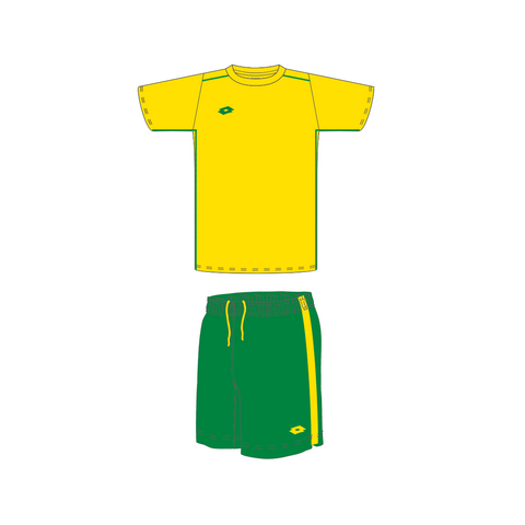 Delta 2023 Soccer Kit Set of 14 - Yellow & Emerald Green