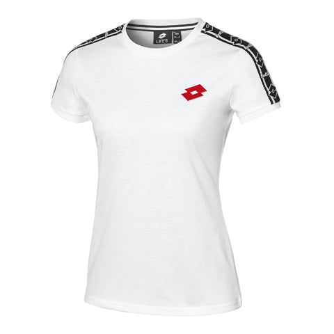 Lotto Athletica Due Tee T-Shirt F5P9 - Bianco