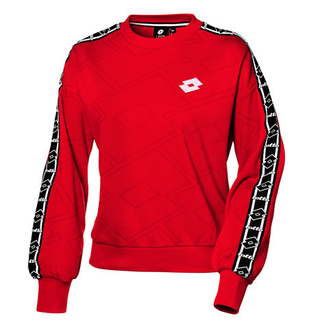 Athletica Classic W Sweat Rn Flame Red