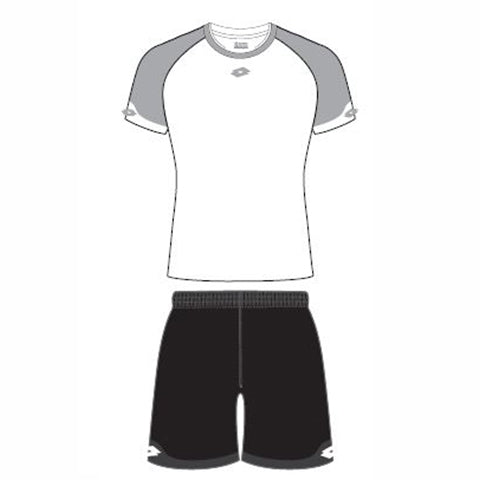 Delta Plus Soccer Kit Set Of 14 - White, Grey & Black