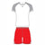 Delta Plus Soccer Kit Set Of 14 - White, Grey & Red