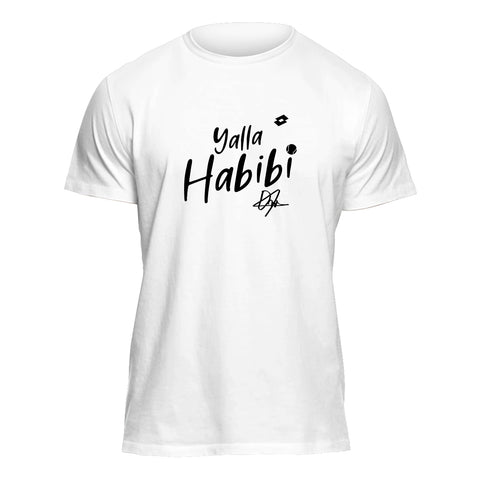 Yalla Habibi T-shirt - White
